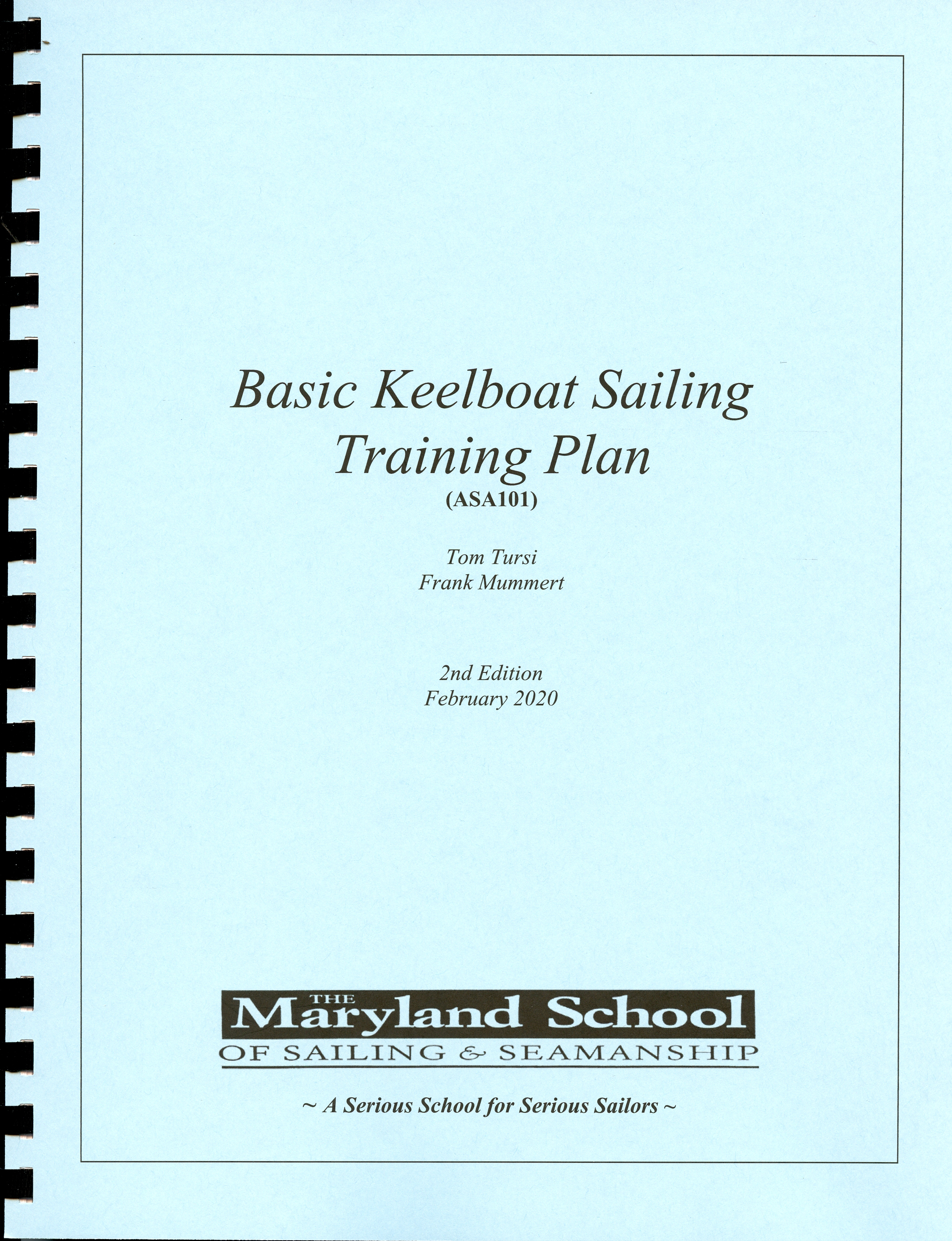 Publication Descriptions Maryland School of Sailing and Seamanship